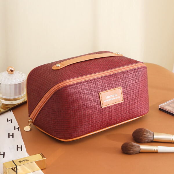 Pillow Cosmetic Bamboo Pattern Cosmetic Storage Bag Large Capacity - Image 7