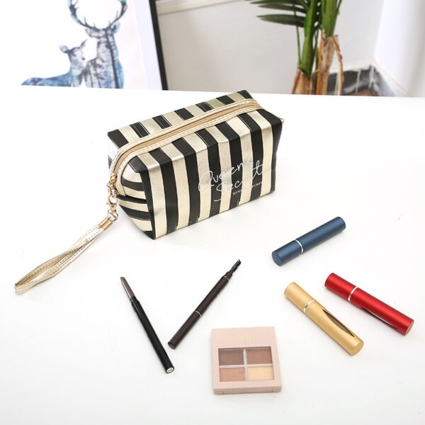 New Phnom Penh Striped Make-up Bag - Image 5