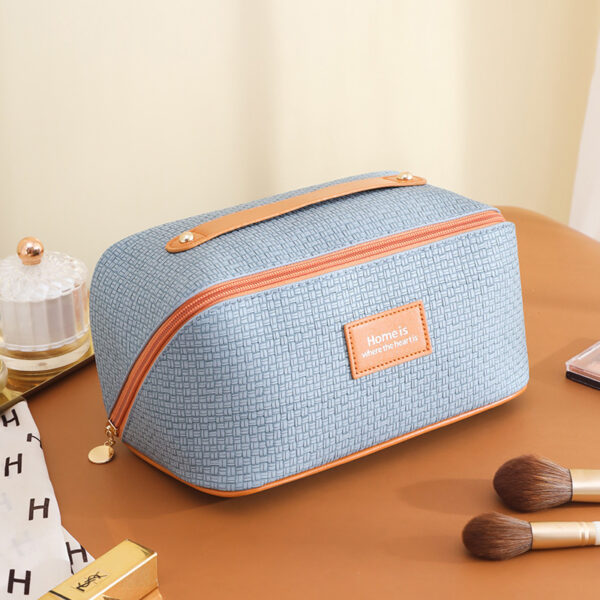 Pillow Cosmetic Bamboo Pattern Cosmetic Storage Bag Large Capacity - Image 3